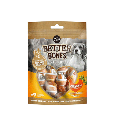 Zeus Better Bones – Huesos Enrollados de Pollo con Romero/Tomillo
