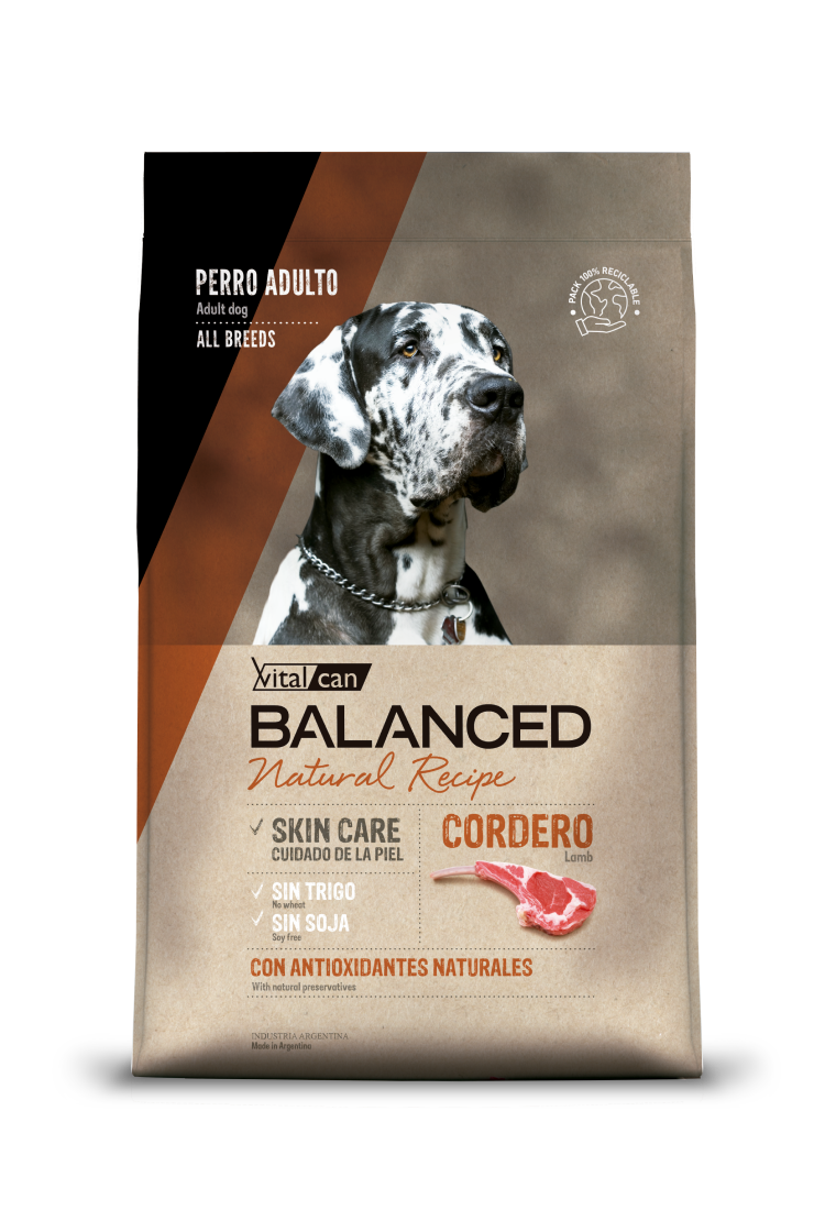 Balanced Natural Recipe Cordero