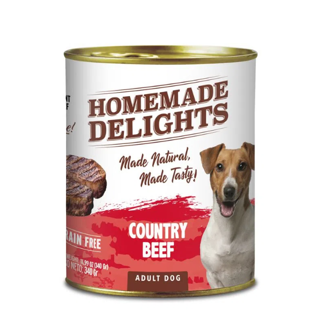 Homemade Delights Perro Adult Country Beef