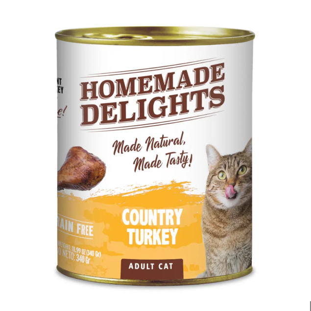 Homemade Delights Gato Adulto Country Turkey