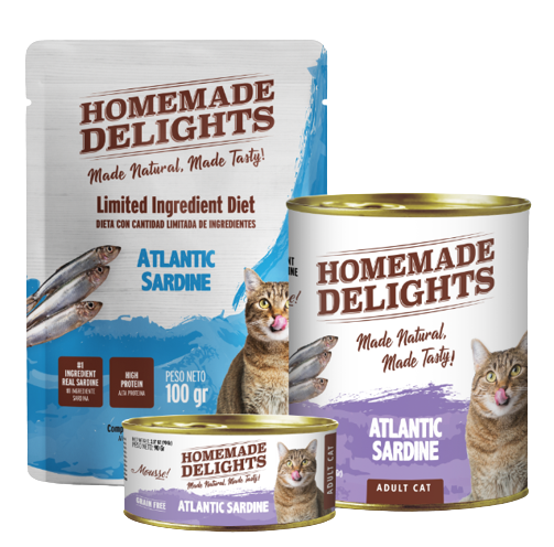 Homemade Delights Gato Adulto Atlantic Sardine