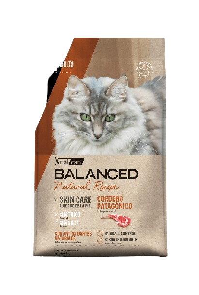 Balanced Gato Natural Recipe Cordero Patagonico