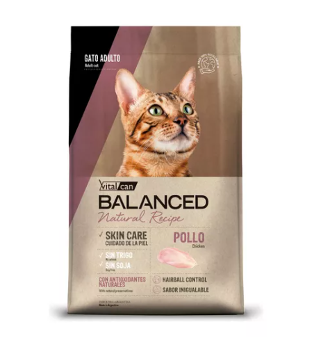 Balanced Gato Natural Recipe Pollo