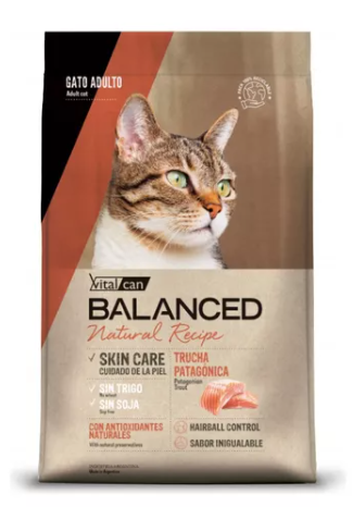 Balanced Gato Adulto Natural Recipe Trucha